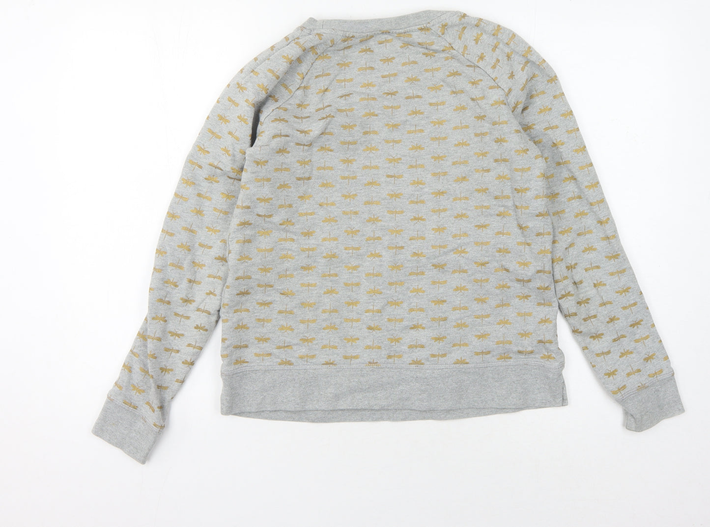 Boden Women's Grey Animal Print Sweatshirt S