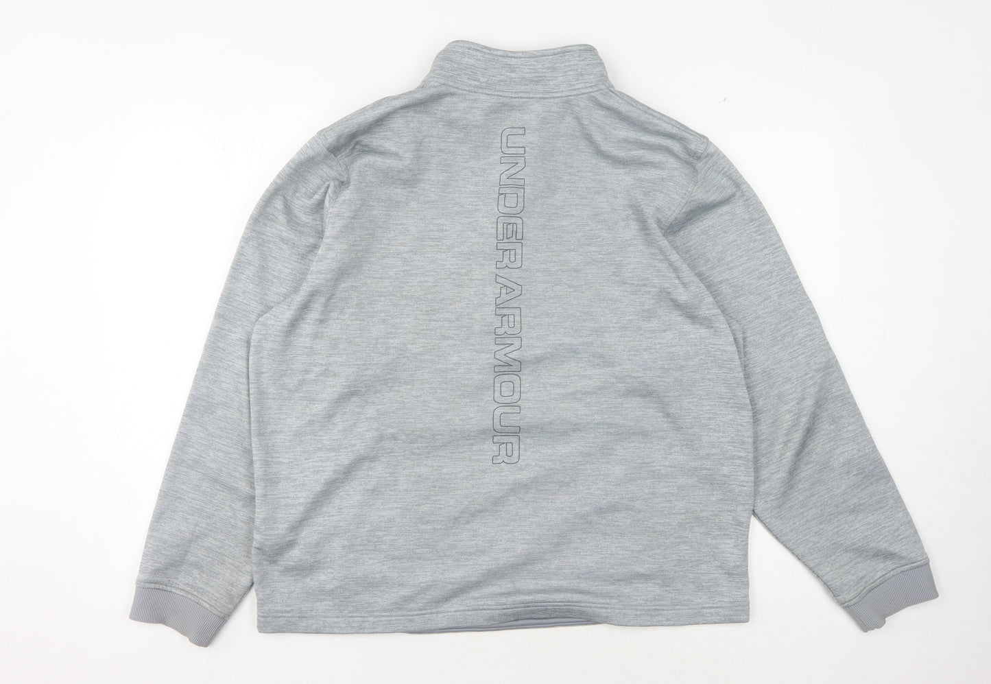 Under Armour Men's Grey 1/2 Zip Sweatshirt, L