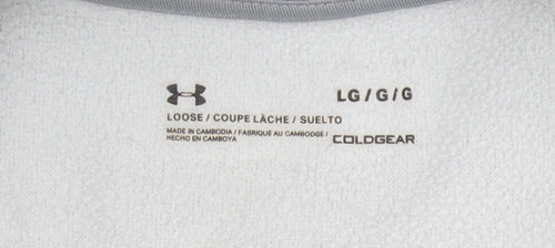 Under Armour Men's Grey 1/2 Zip Sweatshirt, L