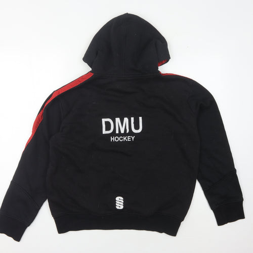 Surridge Men's Black Hoodie, Medium, Hooded Logo Sportswear