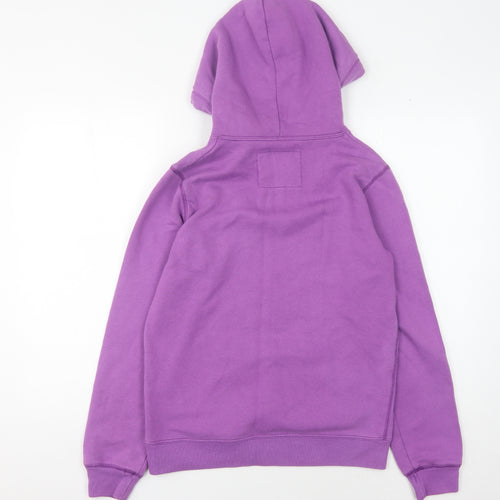 Jack Wills Women's Purple Pullover Hoodie Size 12