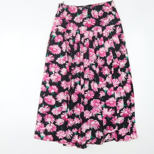 Mamut Moden Women's Multicoloured Pleated Midi Skirt