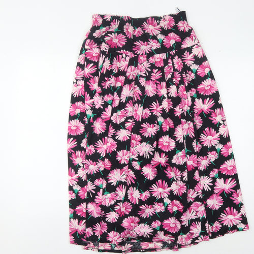 Mamut Moden Women's Multicoloured Pleated Midi Skirt