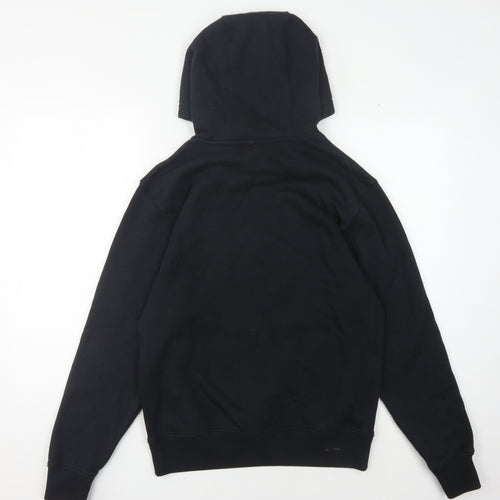 Nike Men's Black Pullover Hoodie XS Sports Logo Design