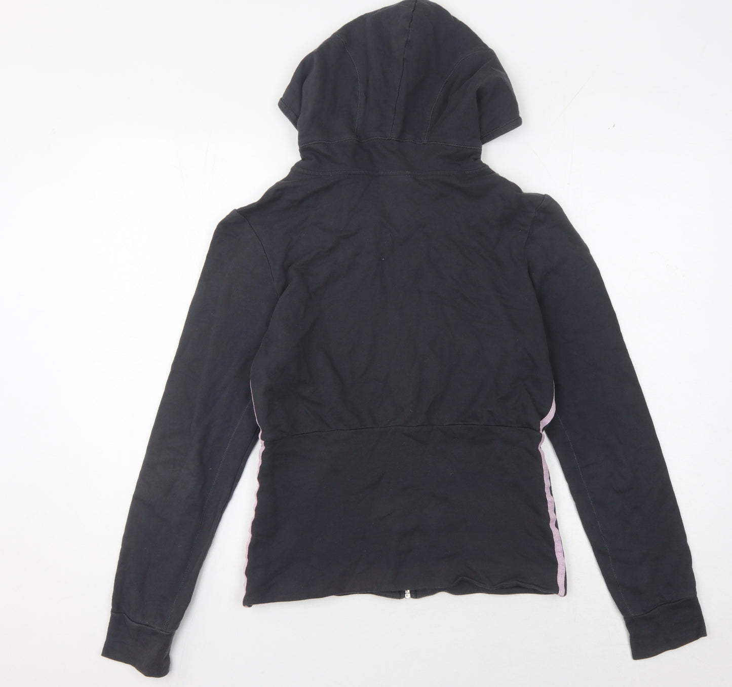 Adidas Women's Black Full Zip Hoodie, Size L