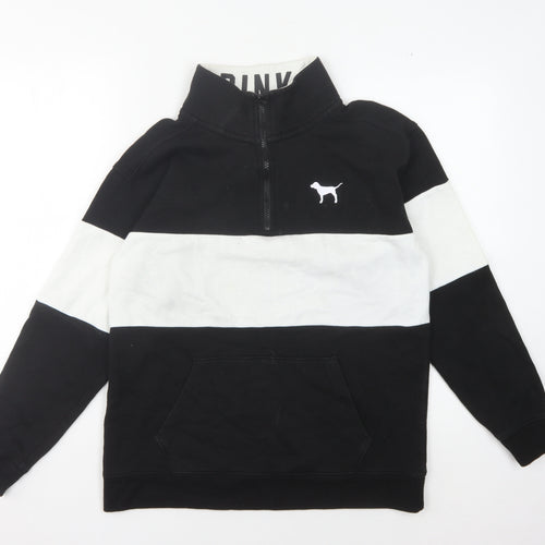 Victoria's Secret PINK Women's Black XS Pullover Sweatshirt