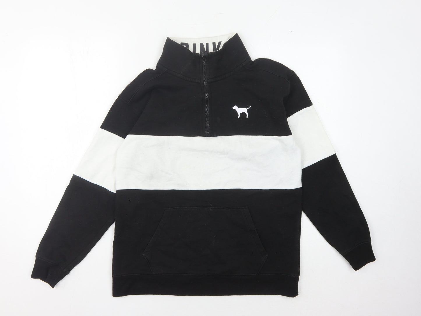Victoria's Secret PINK Women's Black XS Pullover Sweatshirt