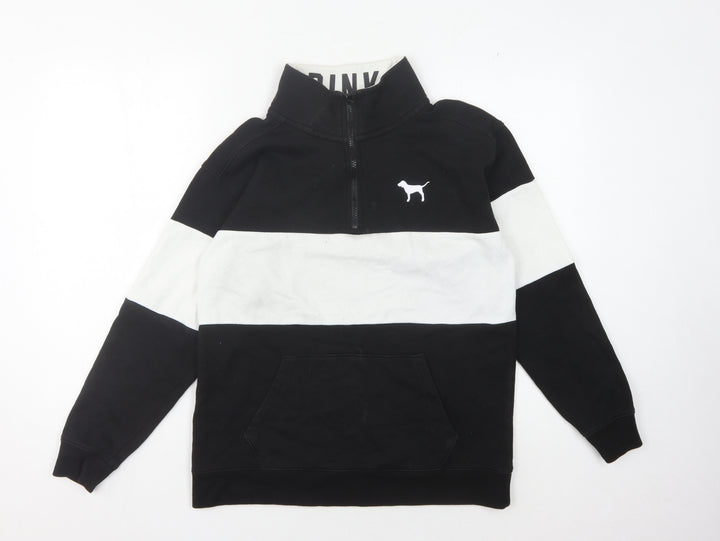 Victoria's Secret PINK Women's Black XS Pullover Sweatshirt