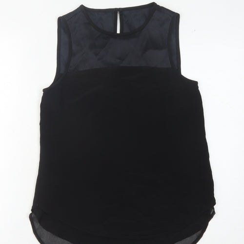 L.K. Bennett Black Women's Silk Blouse Size 8