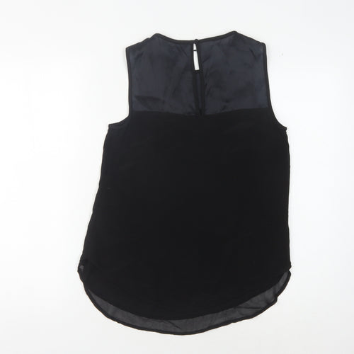 L.K. Bennett Black Women's Silk Blouse Size 8