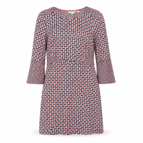 Boden Women’s Multicoloured 3/4 Sleeve Dress Size 12