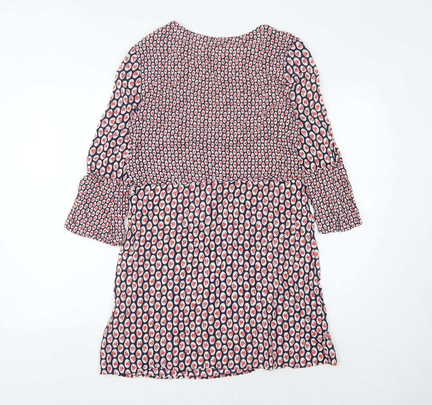 Boden Women’s Multicoloured 3/4 Sleeve Dress Size 12