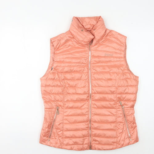 Pikeur Women's Pink Puffer Waistcoat Size 14