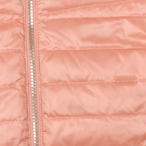Pikeur Women's Pink Puffer Waistcoat Size 14