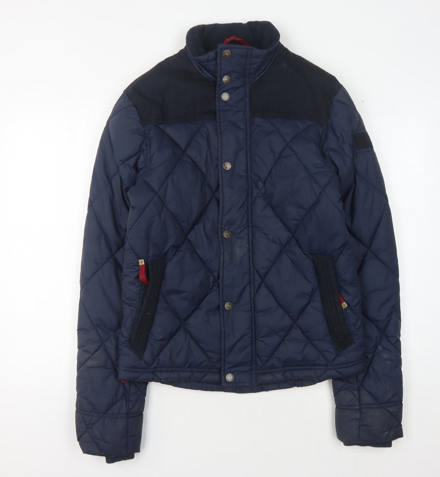 FatFace Women's Blue Quilted Jacket XS