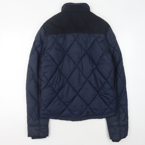 FatFace Women's Blue Quilted Jacket XS