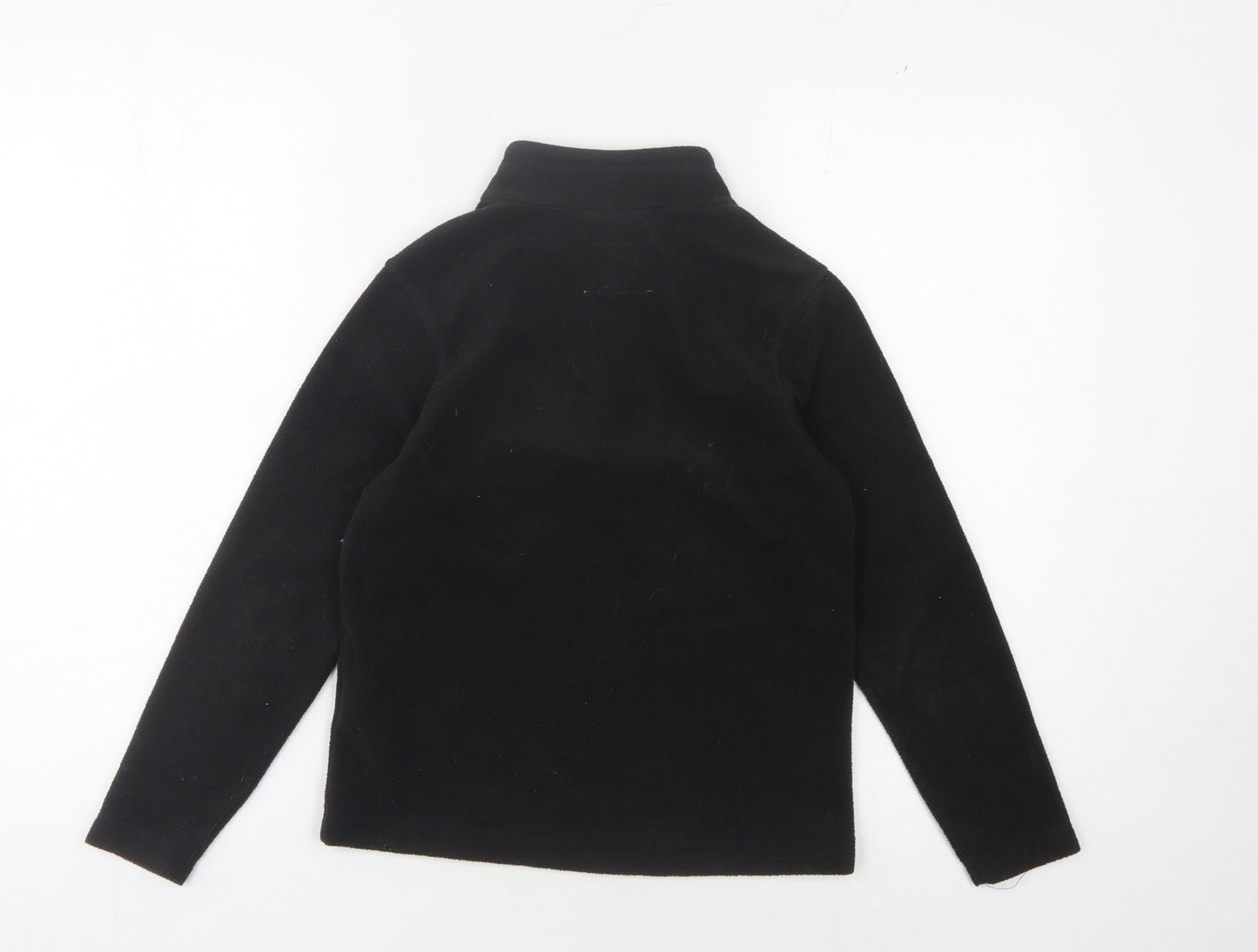 Regatta Boys Black Fleece 1/4 Zip Sweatshirt - Size 10 Years