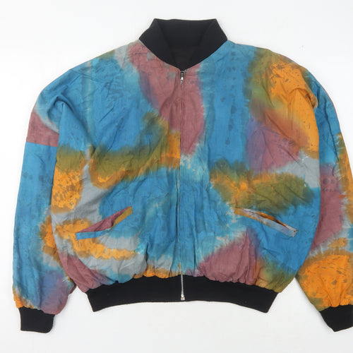 Matahari Collection Women's Multicoloured Bomber Jacket M