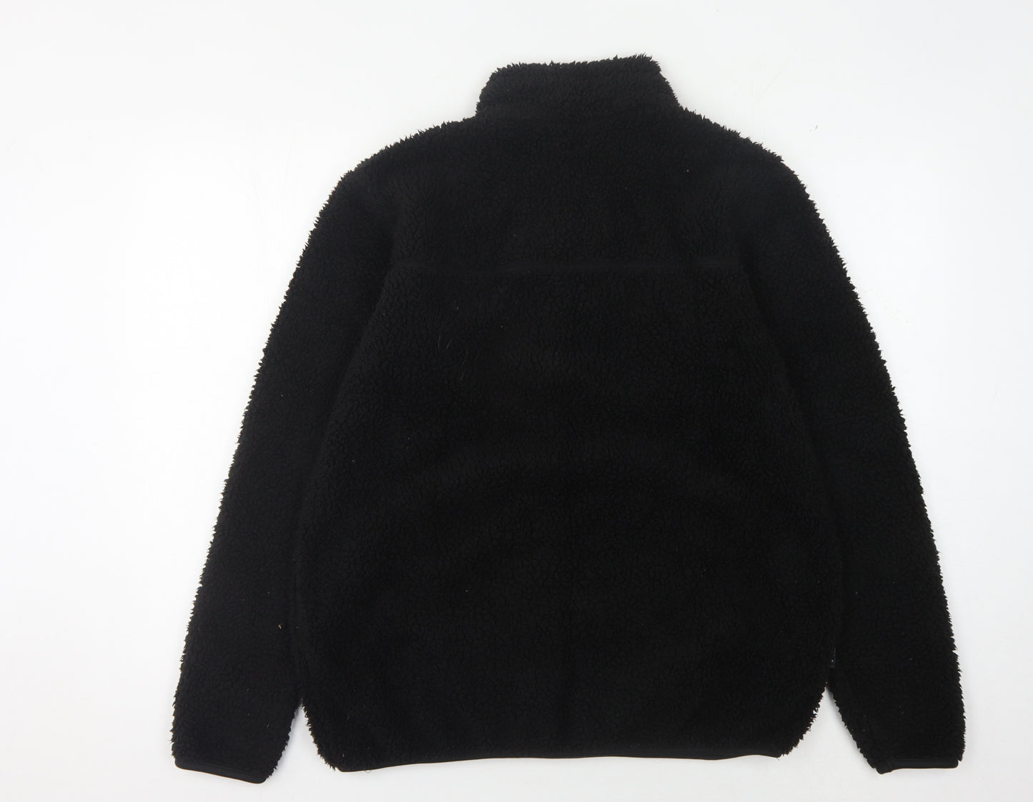 Mountainlife Unisex Black S Fleece Pullover Hoodie
