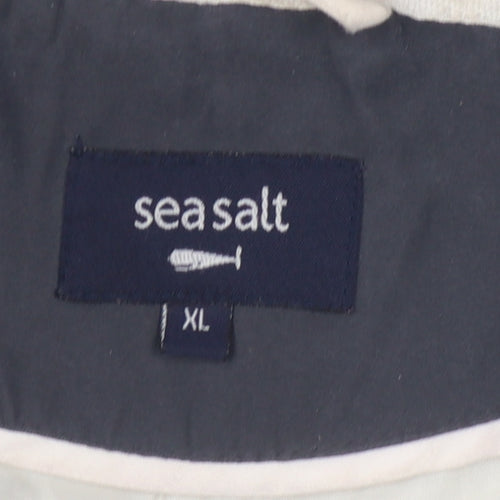Sea Salt Women's Blue Puffer Jacket XL Casual