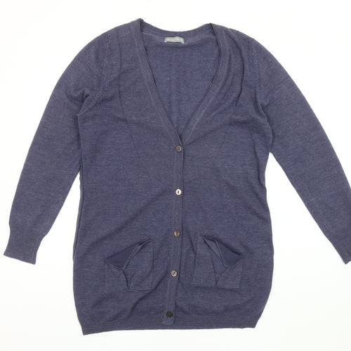 Marks and Spencer Women's Blue Cardigan Size 12