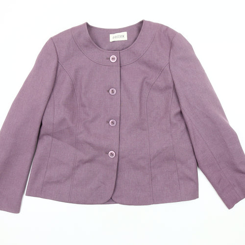 Eastex Purple Women's Blazer, Size 18, Regular Fit