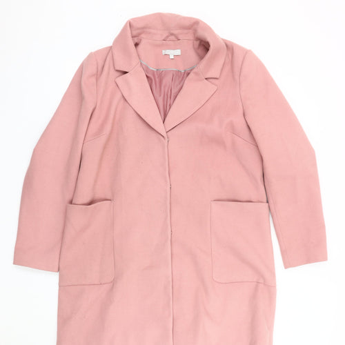 RedHerring Women's Pink Overcoat Size 16