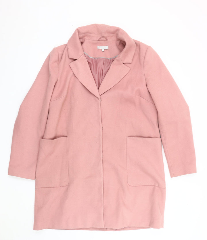 RedHerring Women's Pink Overcoat Size 16