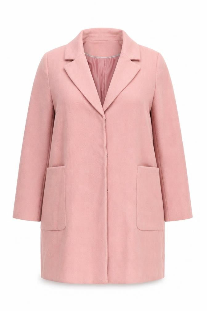 Red Herring Women's Pink Overcoat Size 16