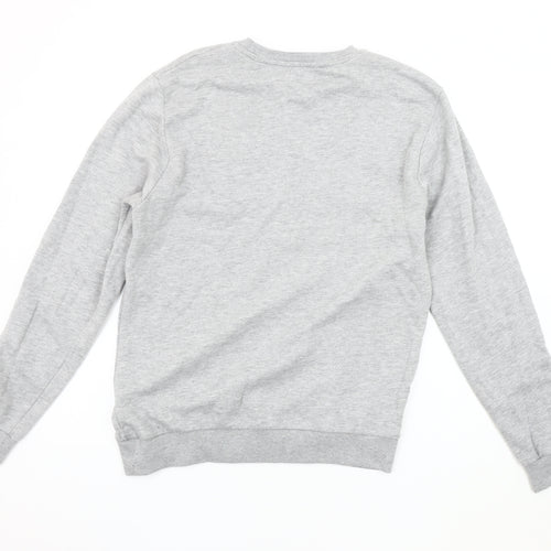 ASOS Men's Grey Sweatshirt, Logo, Large