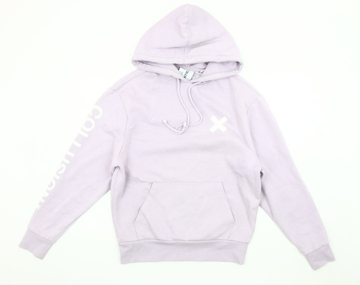 Collusion Women's Purple XS Pullover Hoodie