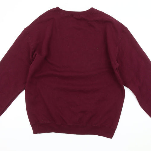 V by Very Men's Red M Pullover Sweatshirt