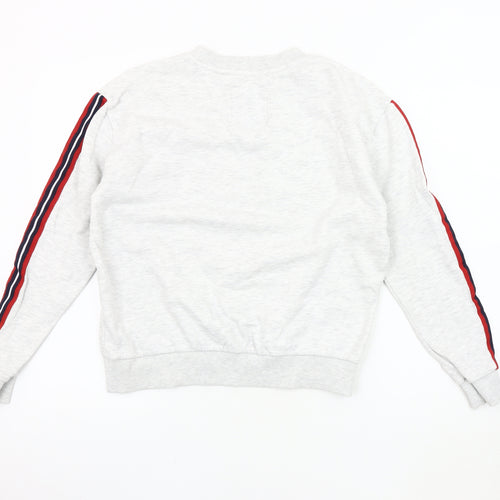 Superdry Men's Grey Logo Pullover Sweatshirt S