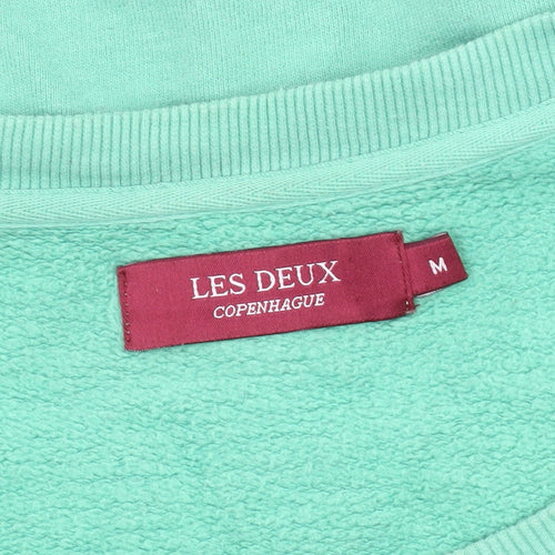 Les Deux Men's Green Pullover Sweatshirt M