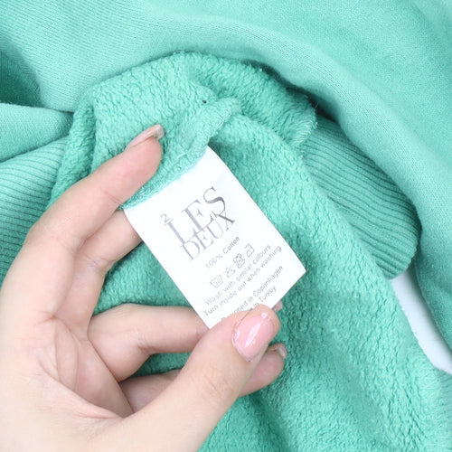 Les Deux Men's Green Pullover Sweatshirt M