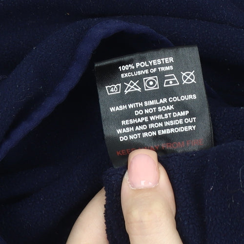 TOG TWENTY FOUR Men's Blue Fleece Pullover M