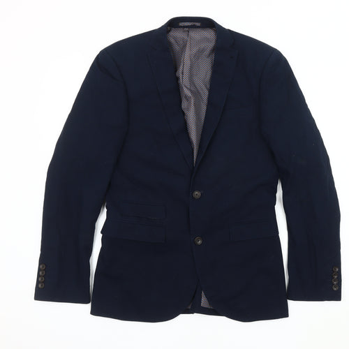 Next Men's Blue Blazer Size 36 Regular Fit