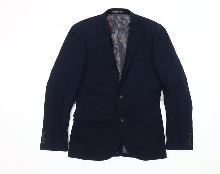 Next Men's Blue Blazer Size 36 Regular Fit