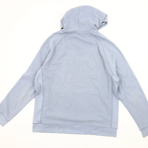 Lands' End Blue Men's Pullover Hoodie L