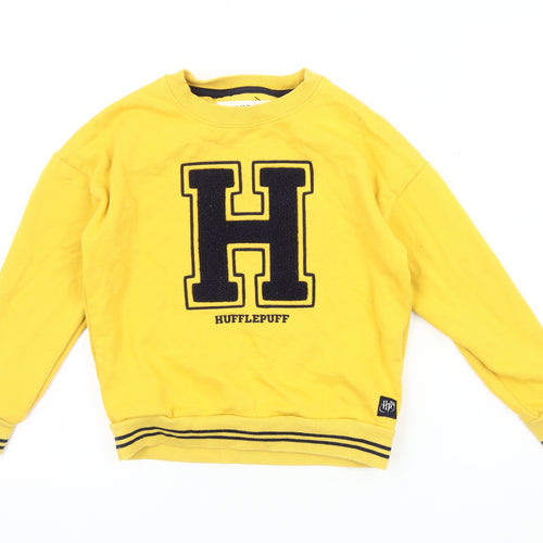 Marks and Spencer Boys' Yellow Harry Potter Sweatshirt 8-9