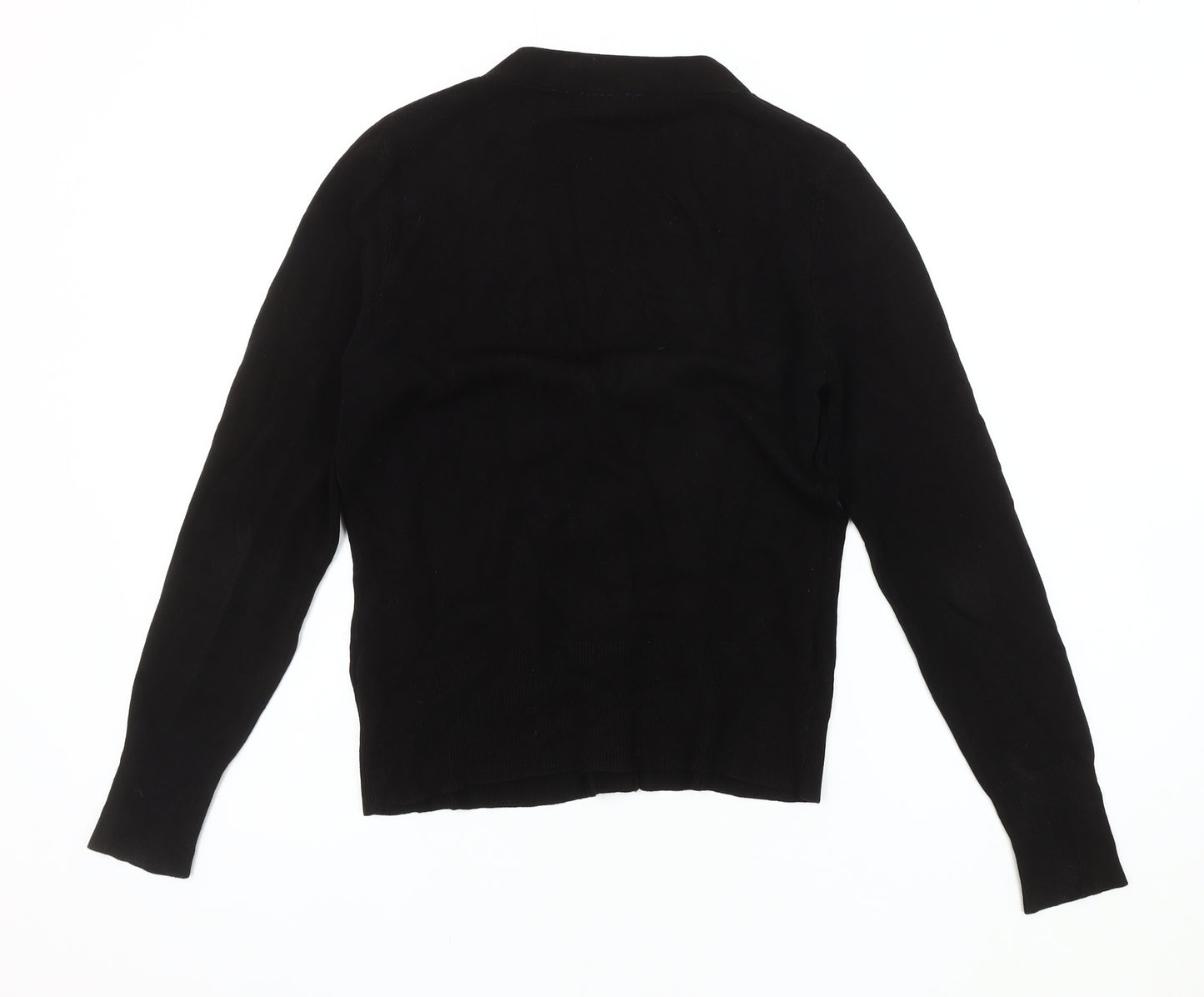 Wallis Women's Black V-Neck Cardigan Size 12