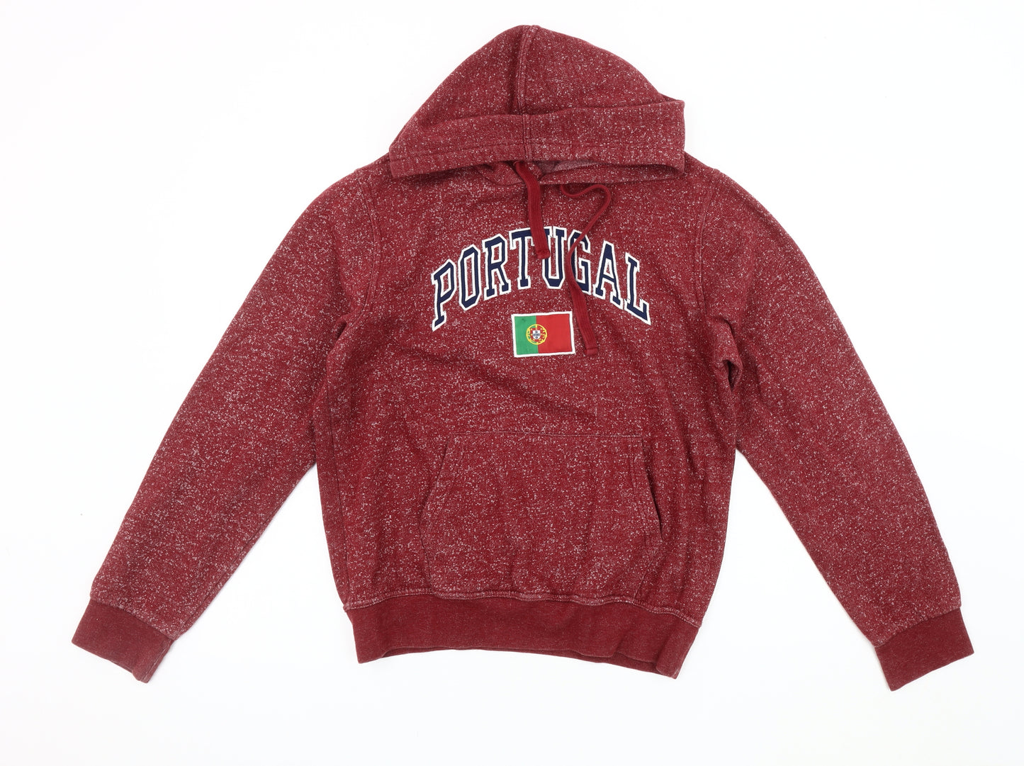 Força Portugal Men's Red Pullover Hoodie S