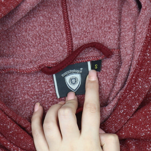 Força Portugal Men's Red Pullover Hoodie S