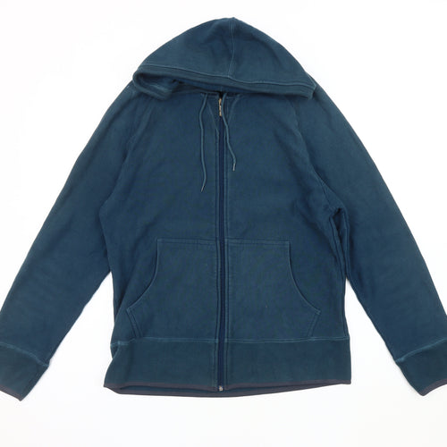 Levi's Men's Blue Hooded Jacket Medium