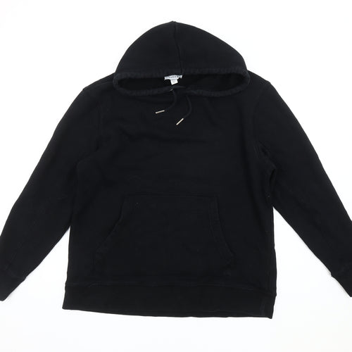 Topshop Unisex Adults Black Pullover Hoodie S