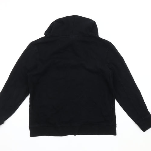 Topshop Unisex Adults Black Pullover Hoodie S
