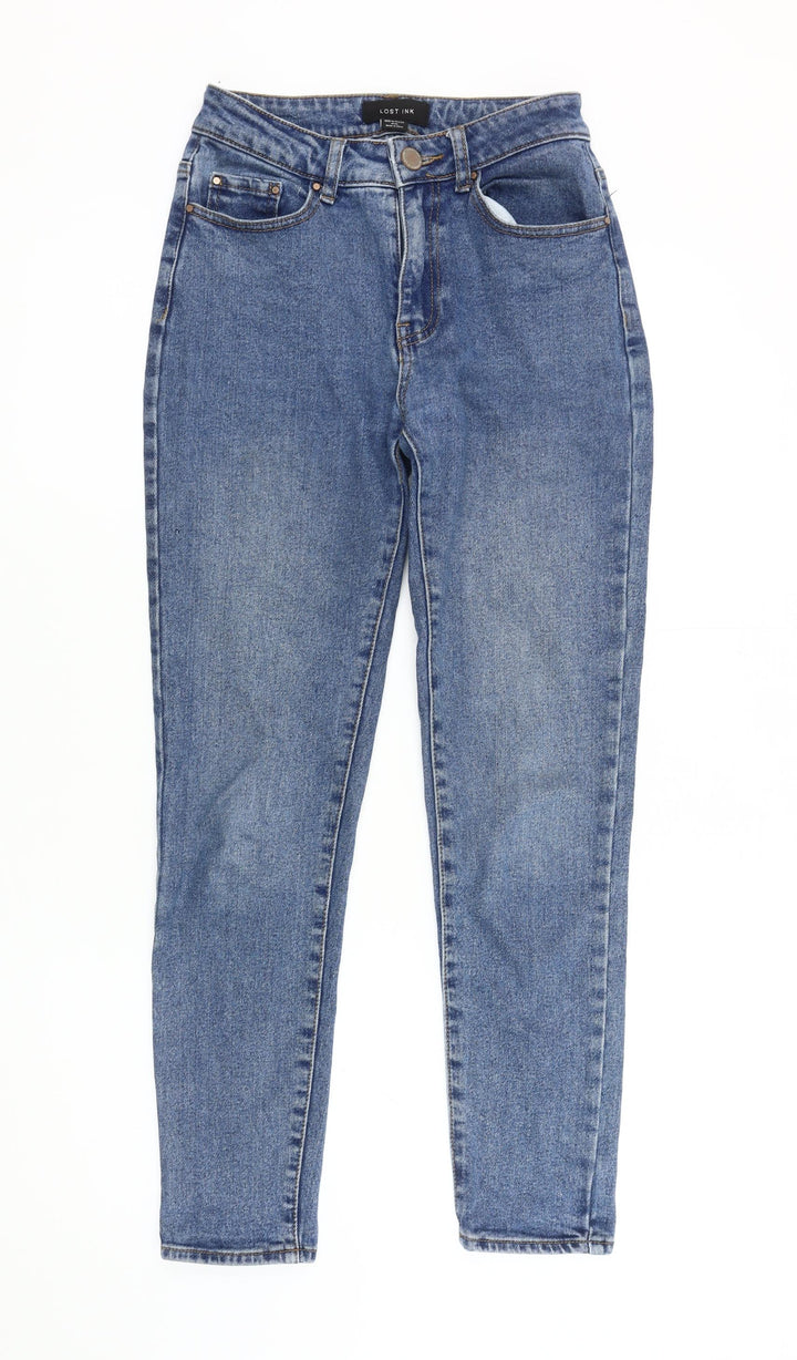 Lost Ink Women’s Skinny Jeans Blue Size 6 with Pockets
