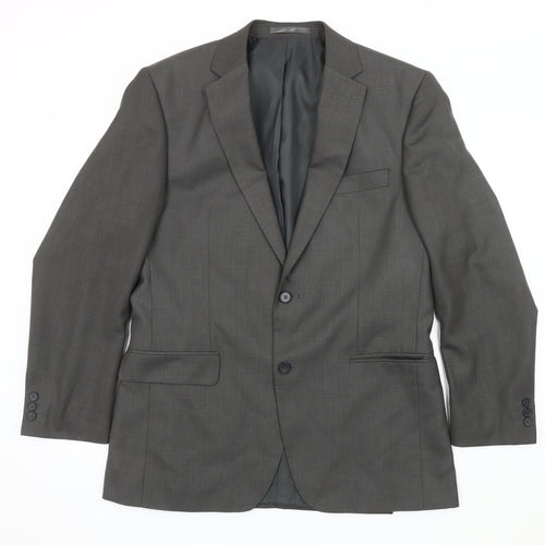 Karl Jackson Men's Grey Blazer Size 40 - Formal Wear