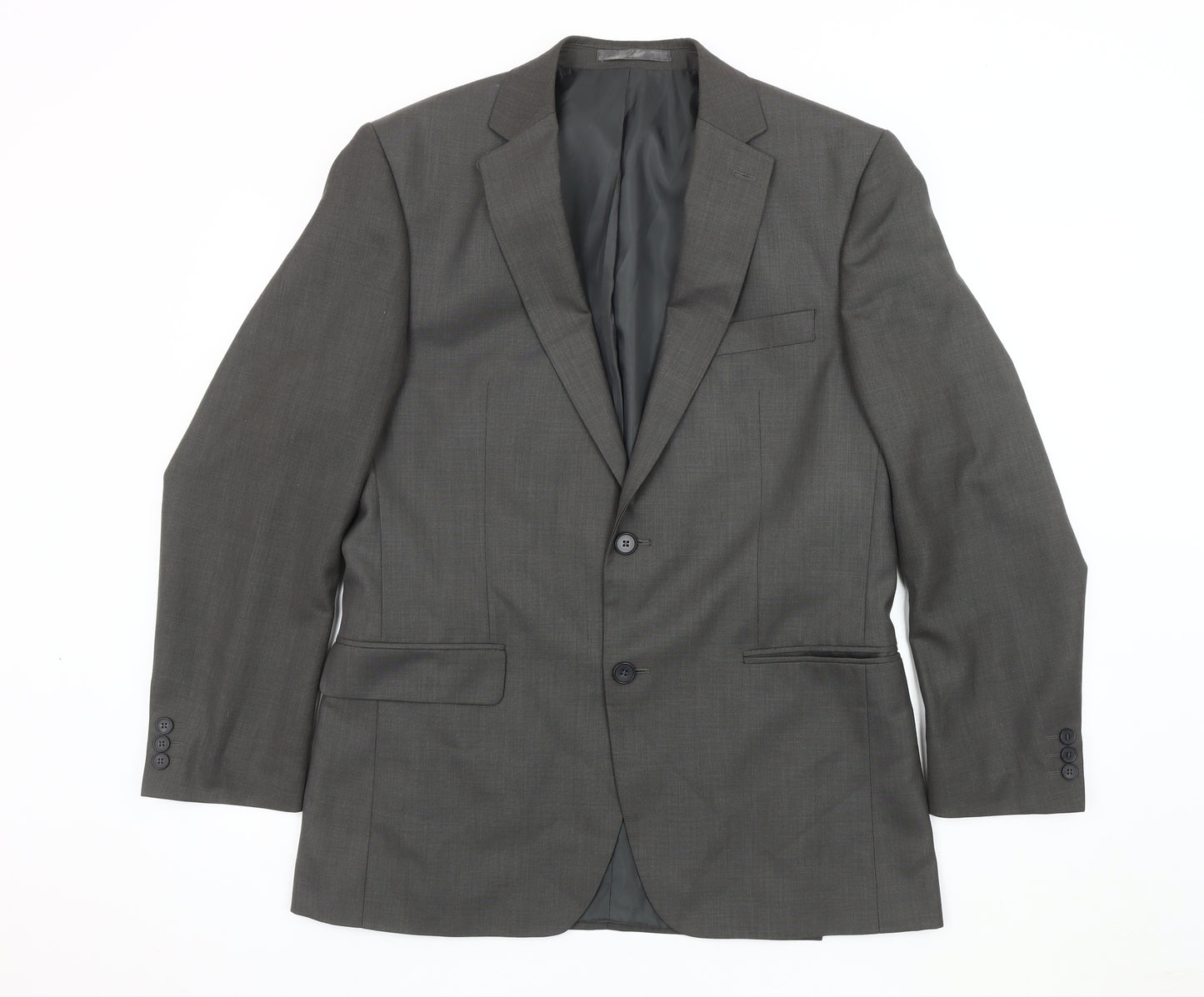Karl Jackson Men's Grey Blazer Size 40 - Formal Wear