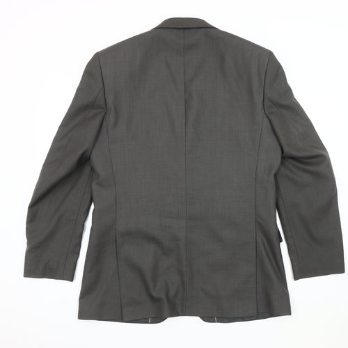 Karl Jackson Men's Grey Blazer Size 40 - Formal Wear